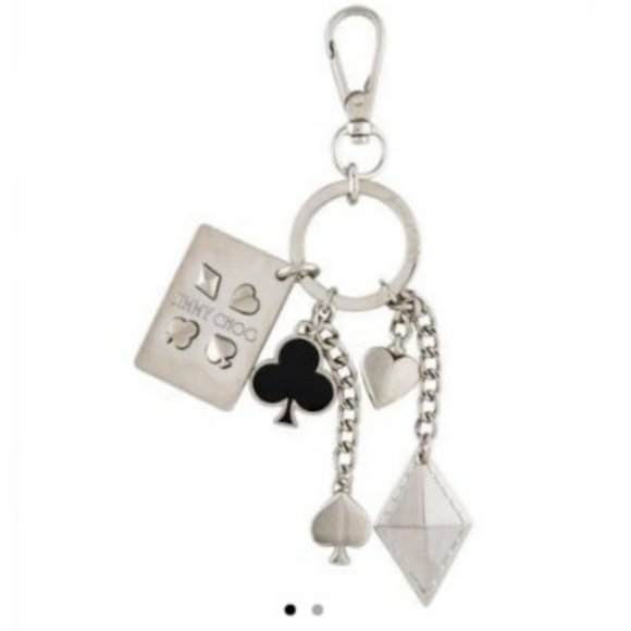 Jimmy Choo Other - Jimmy Choo Card Suits Keychains
